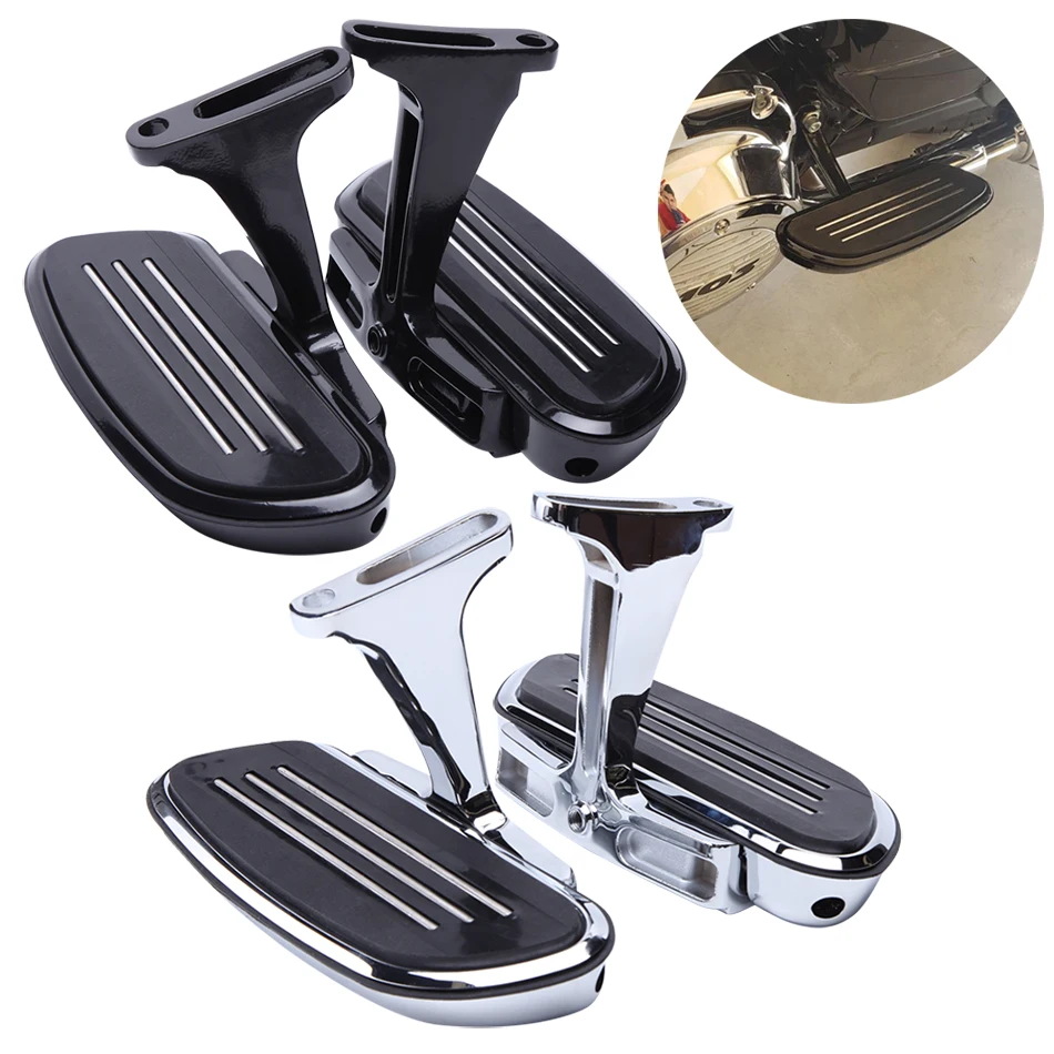 

Motorcycle Passenger Footboard Foot Rest Pegs Footrest For Harley Davidson Touring Road Glide Softail Heritage Street Glide Dyna