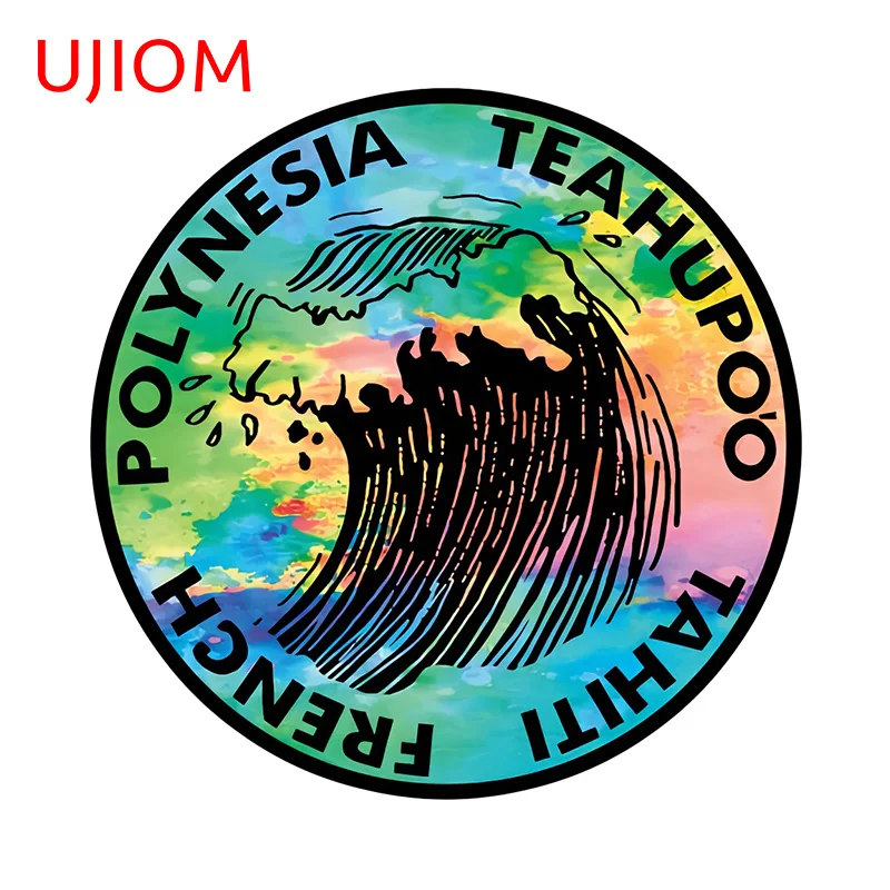 Летние тематические настенные наклейки UJIOM 13 см X красивый знак для серфинга
