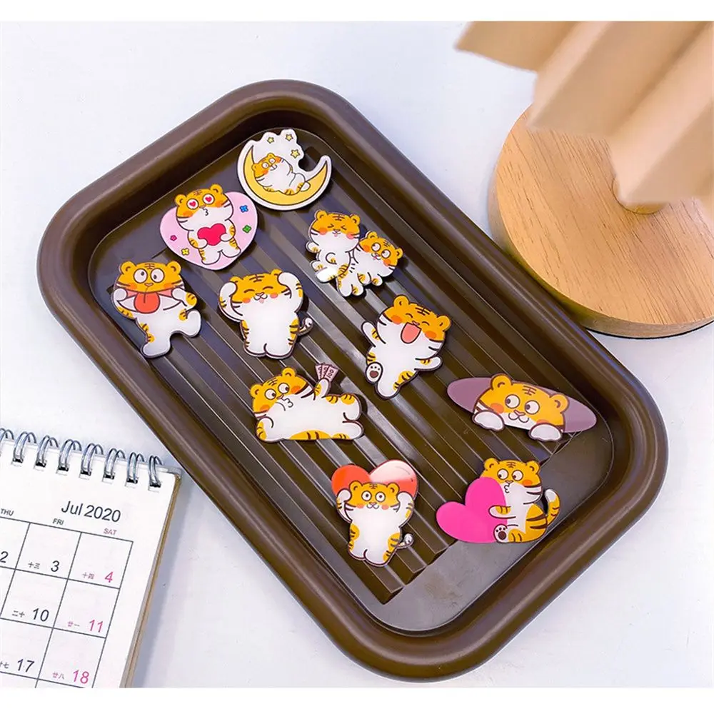

Kids Cute Cartoon Clothes Decor Acrylic Pin Brooch Tiger Badge