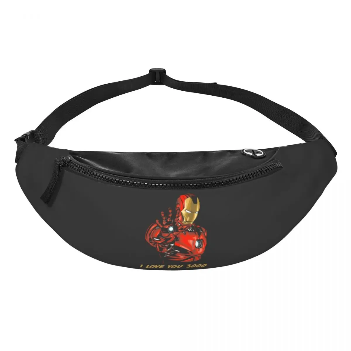 Забавная сумка через плечо с надписью I Love You 3000