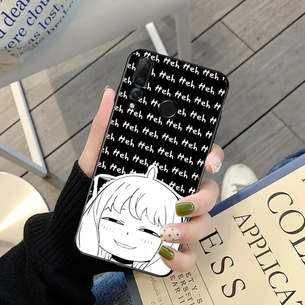 SPY FAMILY Anya Cute Phone Case For Huawei Y9 6 7 5 Prime Enjoy 7s 8 Plus 7a 9e 9plus 8E Lite Psmart Shell