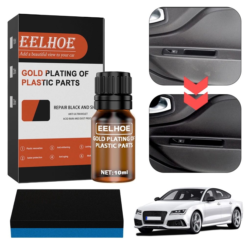 Восстанавливающий пластиковый агент для ухода за автомобилем 10/20/30 мл