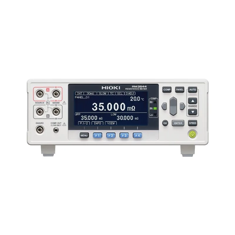 Новый измеритель сопротивления постоянному току HIOKI RM3544 RM3544-01, 1 мОм, точность 0,02%, скорость 18 мс, в наличии, оригинальная упаковка (art.: 3920dbaa5fbcd) - 3920dbaa5fbcd