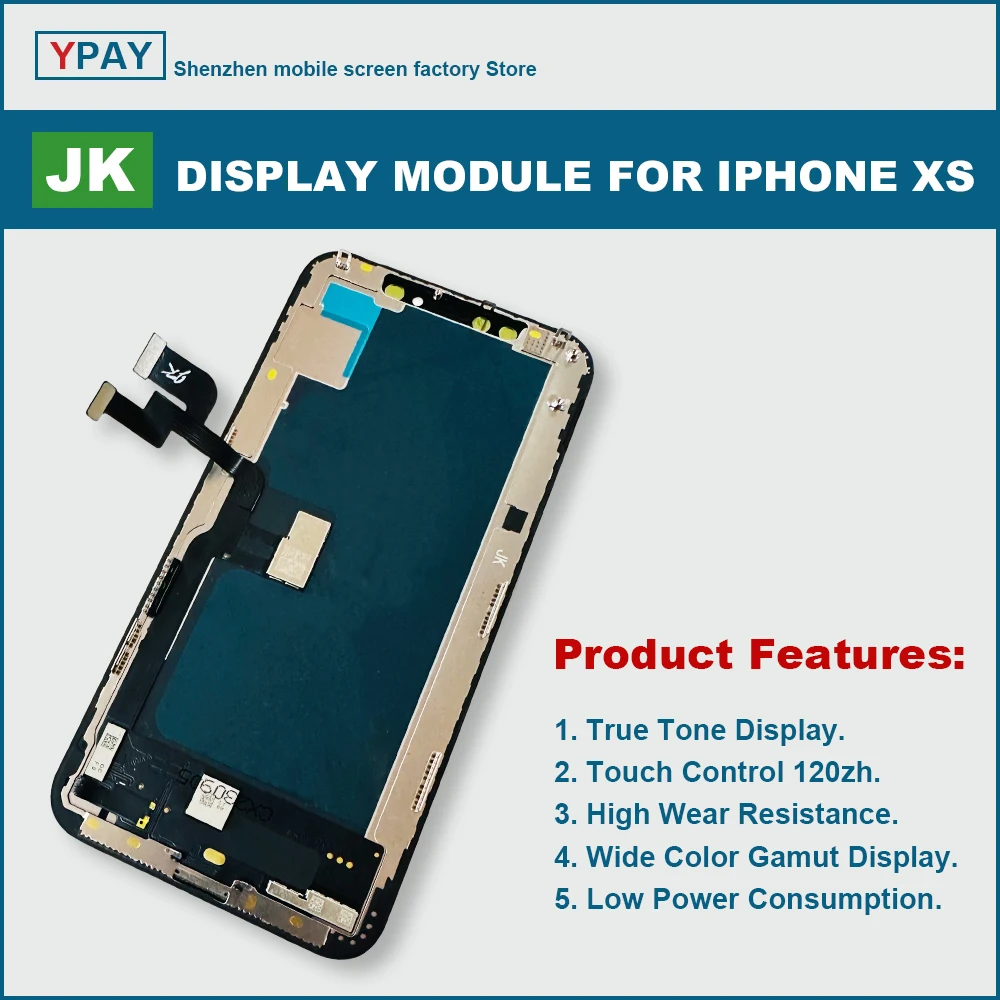 ЖК-дисплей JK серии для iPhone XS сенсорный экран дигитайзер в сборе без битых