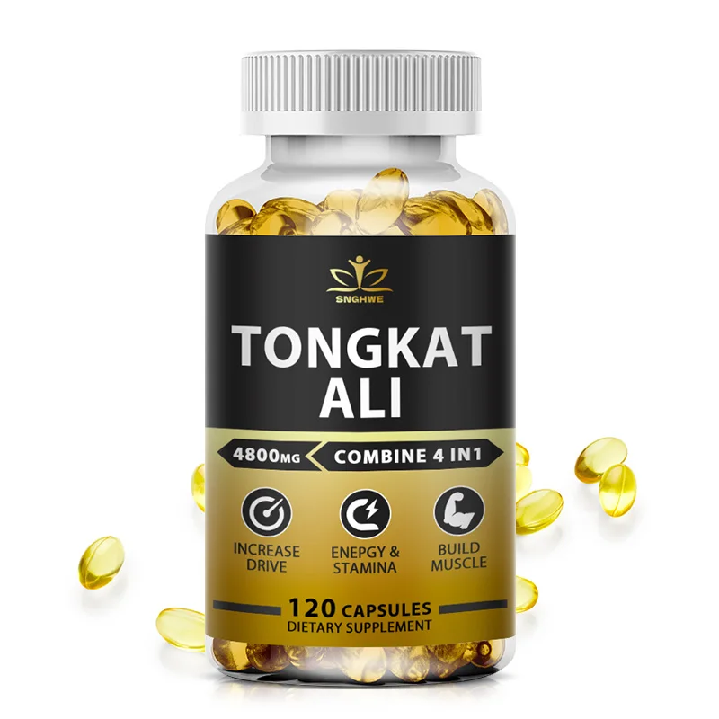 

Tongkat Ali Root Extract Capsule Potent Stamina Strength Enhances Immunity Health Kidney Male Energy Supplements Men's Health