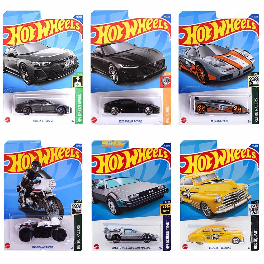 Фото Оригинальный автомобиль Hot Wheels 5-72 шт./коробка смешанная партия 1/64 металлическая модель литая под давлением модель автомобиля мульти дизайн игрушки для мальчиков Детский подарок №3