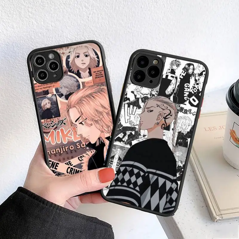 

Tokyo Revengers Avengers Phone Case For iphone 13 12 11 8 7 plus mini x xs xr pro max matte transparent cover