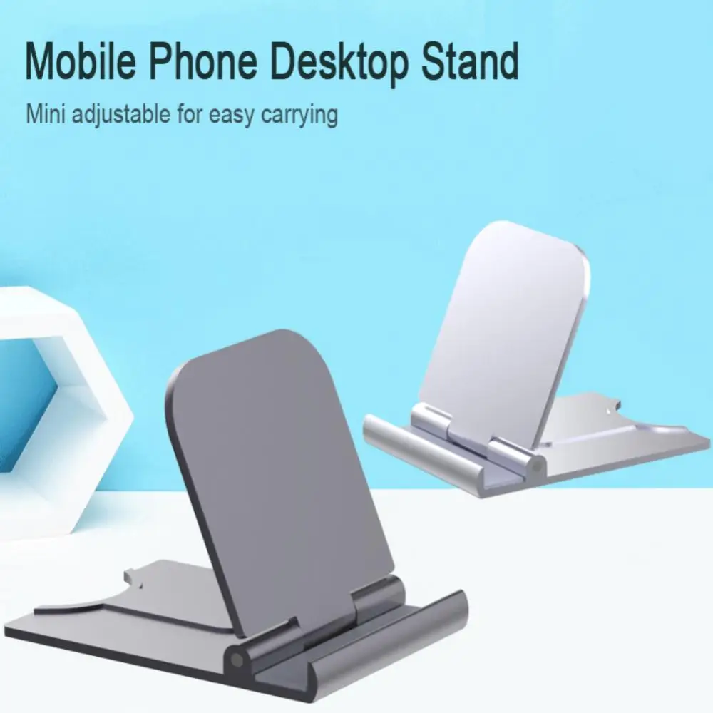

Adjustable Mobile Phone Holder Folding Lazy Desktop Phone Stand Portable Smartphone Mount Phone Accessories Desk Bracket