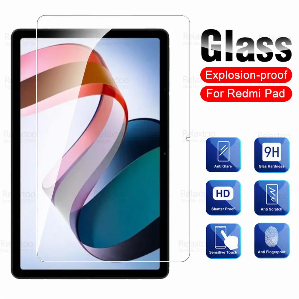 

Закаленное стекло с полным покрытием для Redmi Pad, Защита экрана для Xiaomi Redme Redmy Pad RedmiPad 10,61 дюйма, Защитная пленка для планшета