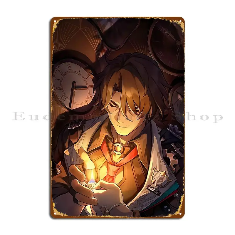 Металлическая вывеска Gallagher Honkai Star Rail