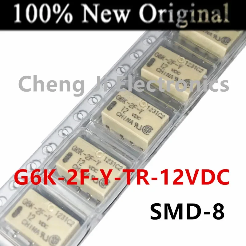 Фото 10 шт./лот G6K-2F-Y-3VDC 、G6K-2F-Y-4.5VDC 、G6K-2F-Y-5VDC 、G6K-2F-Y-12VDC 、G6K-2F-Y-24VDC Новое универсальное реле G6K-2F-Y-TR №4