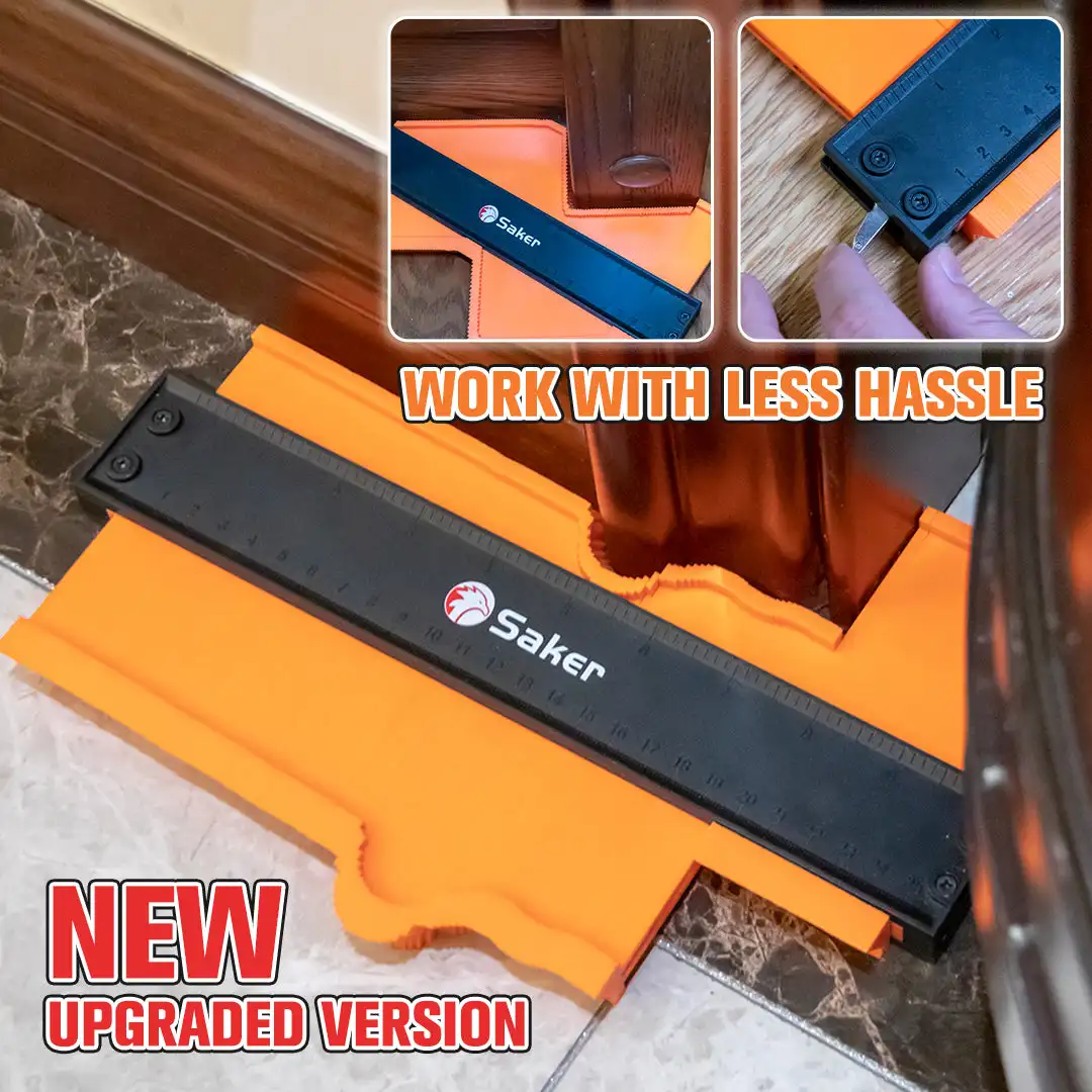 

Контурный манометр Saker, инструмент для профиля, Модернизированная версия, манометр, Дубликатор профиля, шаблон, копия, измерительный инструмент, подарок на день отца