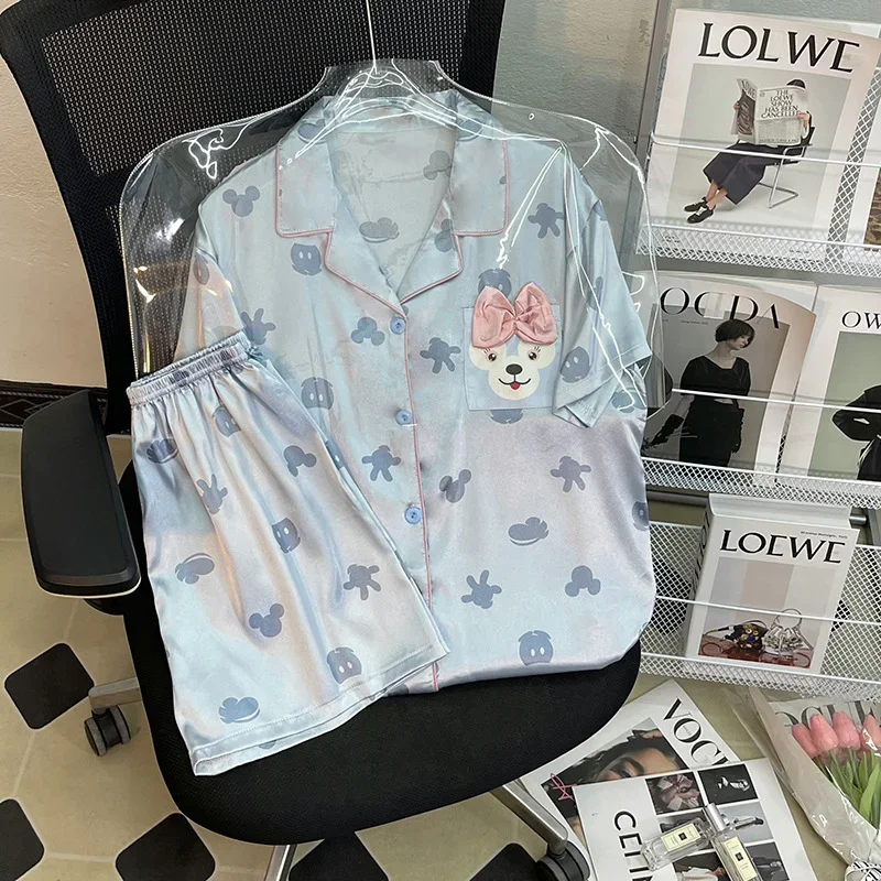 Кардиган с тонкими лацканами и рисунком Диснея Шилли Мэй женские пижамы новые