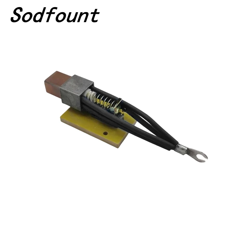 

Двусторонняя щетка из меди и углерода, 25x32x60 мм, с алюминиевой щеткой и фиксированной пластиной