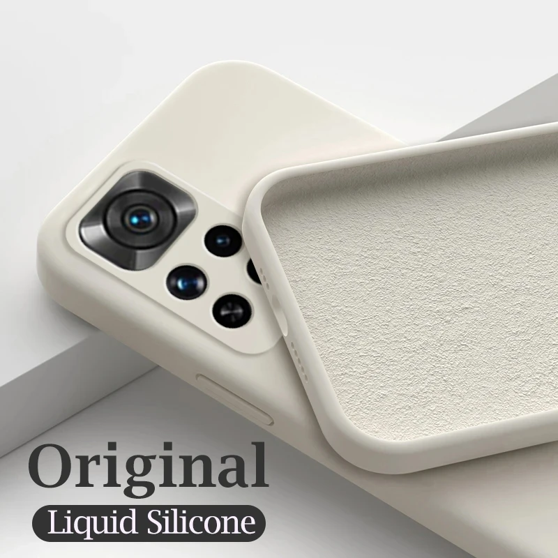 Чехол для Redmi Note 11 Pro Global новый оригинальный чехол из жидкого силикона телефона