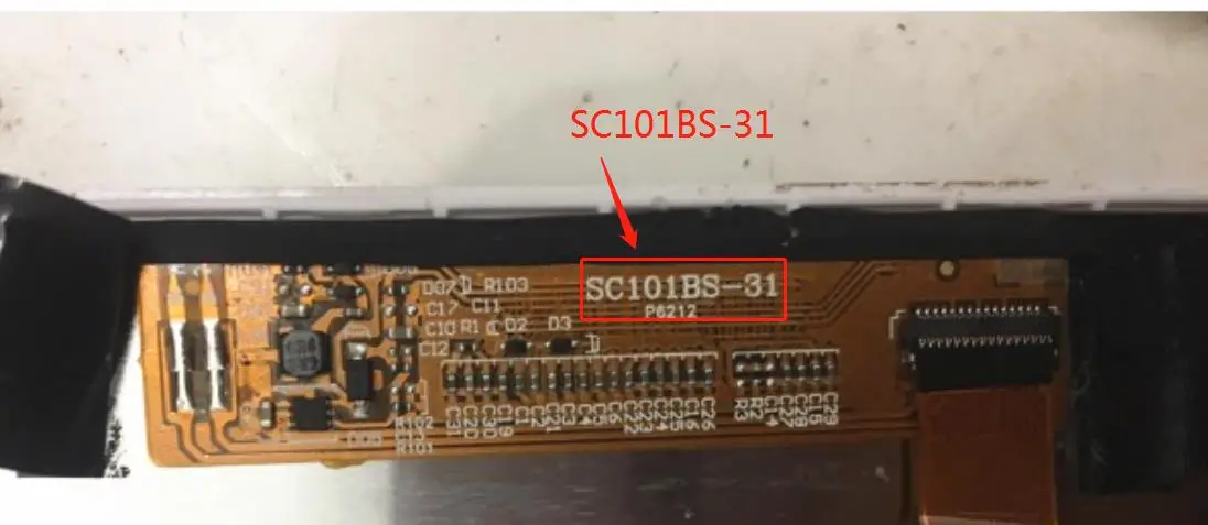 ЖК-матрица 10 1 дюйма 31pin для BQ-1083G Armor PRO PLUS