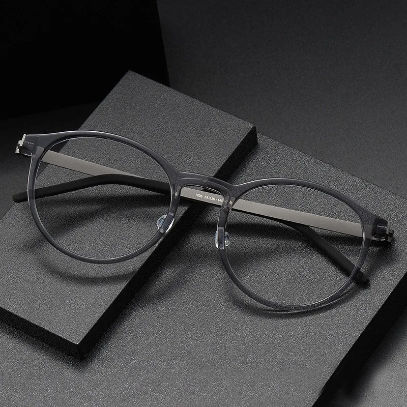 2024 новая 1836 титановая оправа для очков мужчин и женщин высококачественные модные