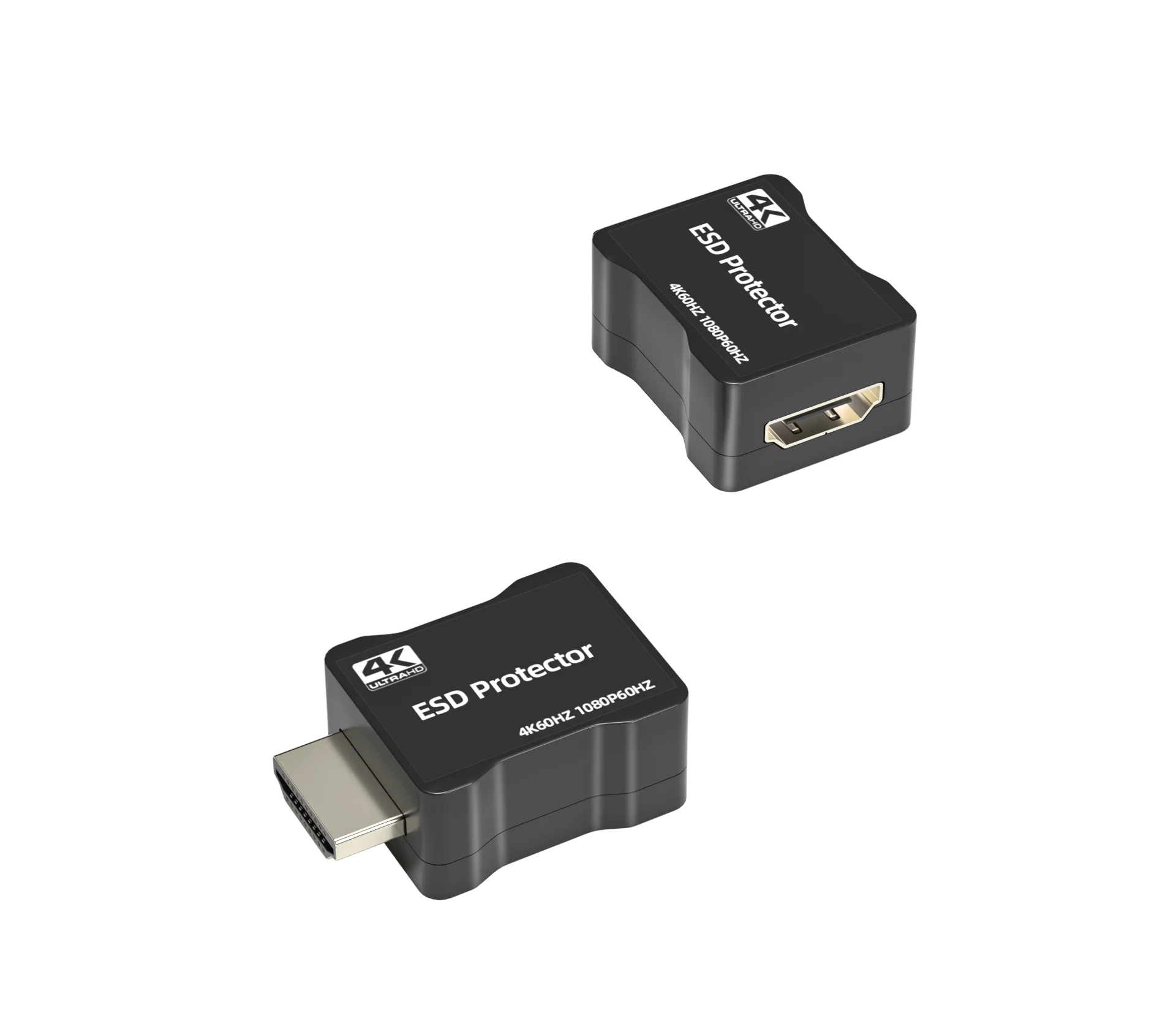 Фото Защитный адаптер аудио-видео интерфейса 4K HDMI ESD 4K60Hz 18Gbps, соответствует стандарту IEC 61000-4-2 для PS5/Xbox. №2