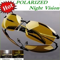 2020 night vision glasses photochromic polarized sunglasses men outdoor sport sun glasses day night vision driver goggles