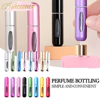 5ml8ml refillable perfume bottle aluminum perfume atomizer spray bottle for travel container perfume women cosmetic makeup tool
