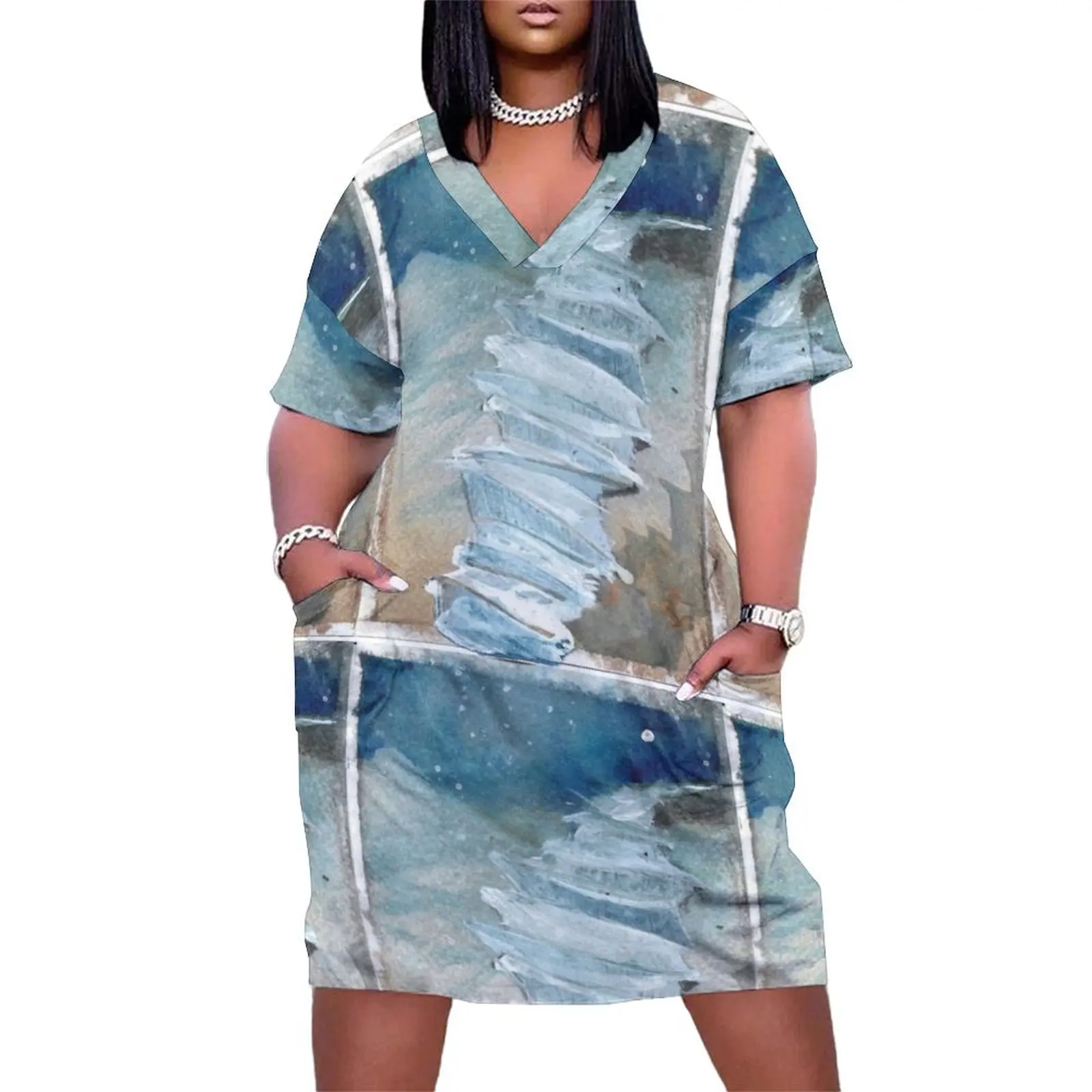 Свободное карманное платье Jacob's Ladder платья невесты женские для женщин 2025