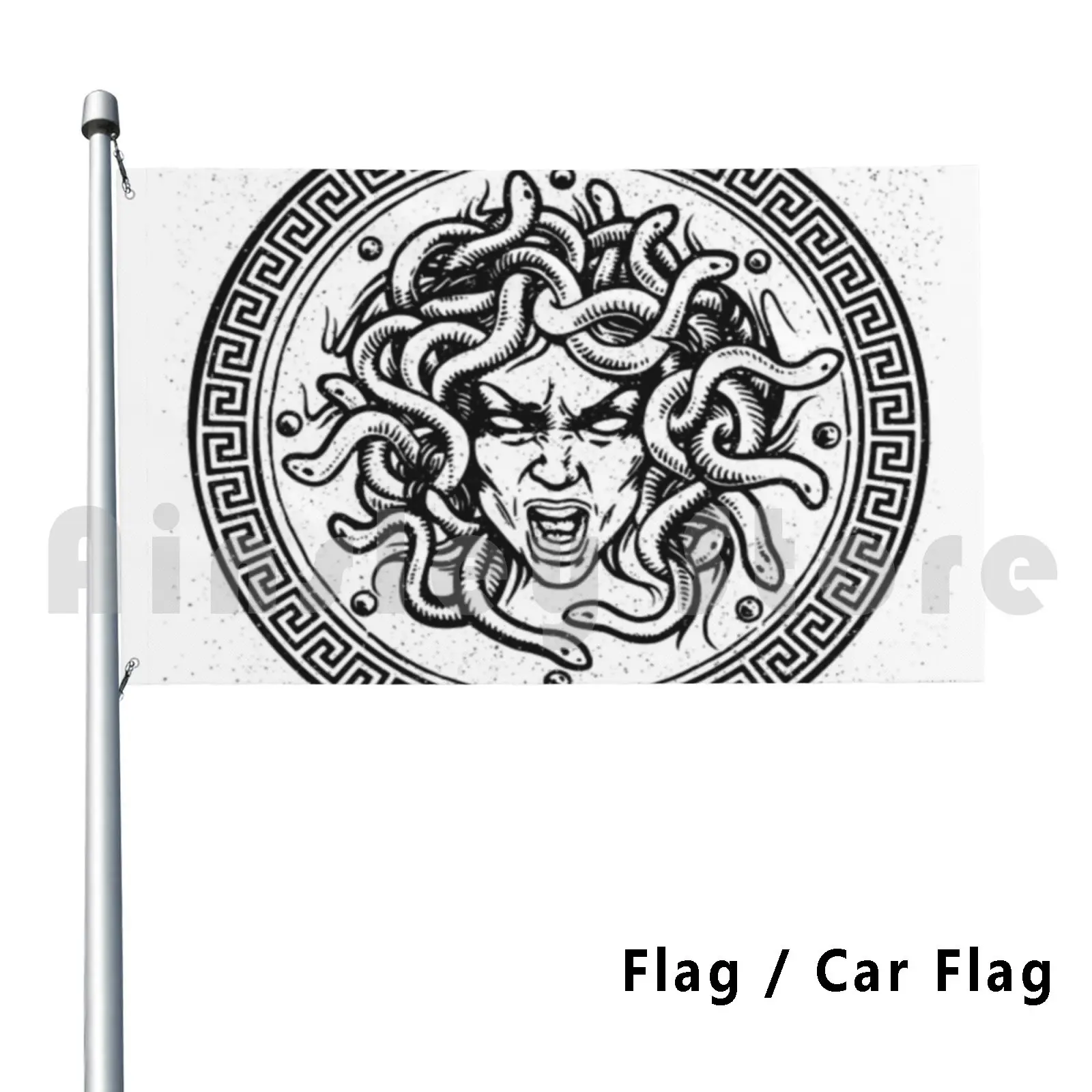 Уличный декор флаг автомобиля Греция винтажный античный греческий бывший Бог