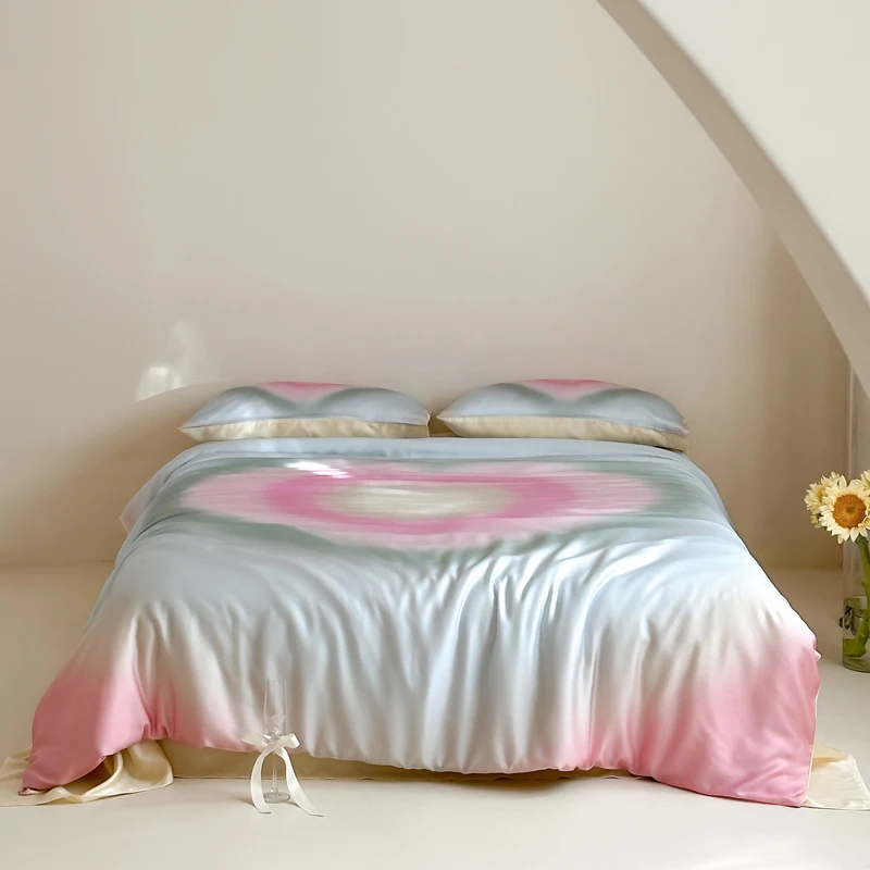 Good Night Cat Ins Sle Smudges Love 50-х предметный хлопковый комплект из четырех предметов