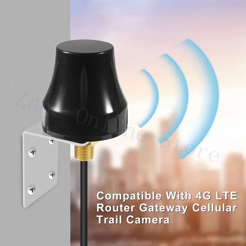 Наружная Водонепроницаемая антенна 4G LTE с фиксированным кронштейном SMA Male