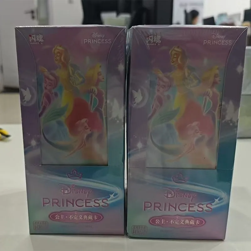 Фото Коллекционные карточки card.fun Original Disney Princess: Волшебные сказочные аниме-карточки, редкие памятные коллекционные карточки с Ариэль и Белоснежкой, подарок для детей №2