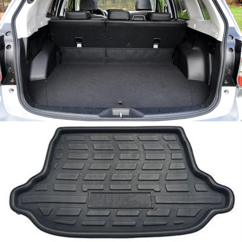 

1Lot EVA Material For 2013-2018 Subaru Forester 4th SJ Water Proof Car Rear Trunk Floor Protection Mat Pad Carpet