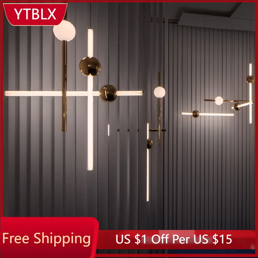 

LukLoy Modern Simple Pendant Lights Dinning Room Suspension Lamp Nordic Living Room Penant Lightings Cafe Exhibition Art Light