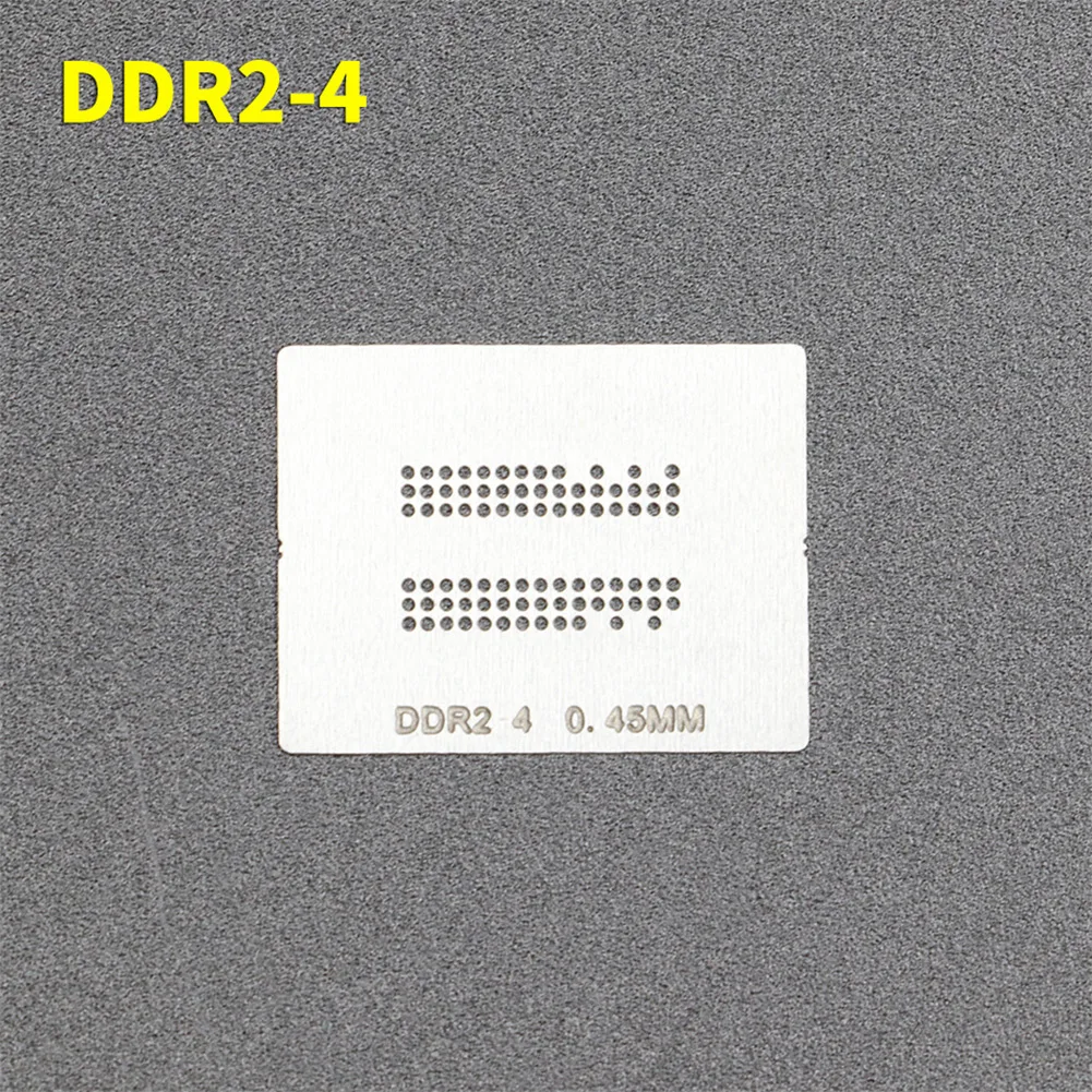 

15pcs BGA Heat Rework Reballing Station Universal Stencil Dedicate Type L Wrench Template Kit DDR2-3 DDR3 DDR5 Soldering Tools