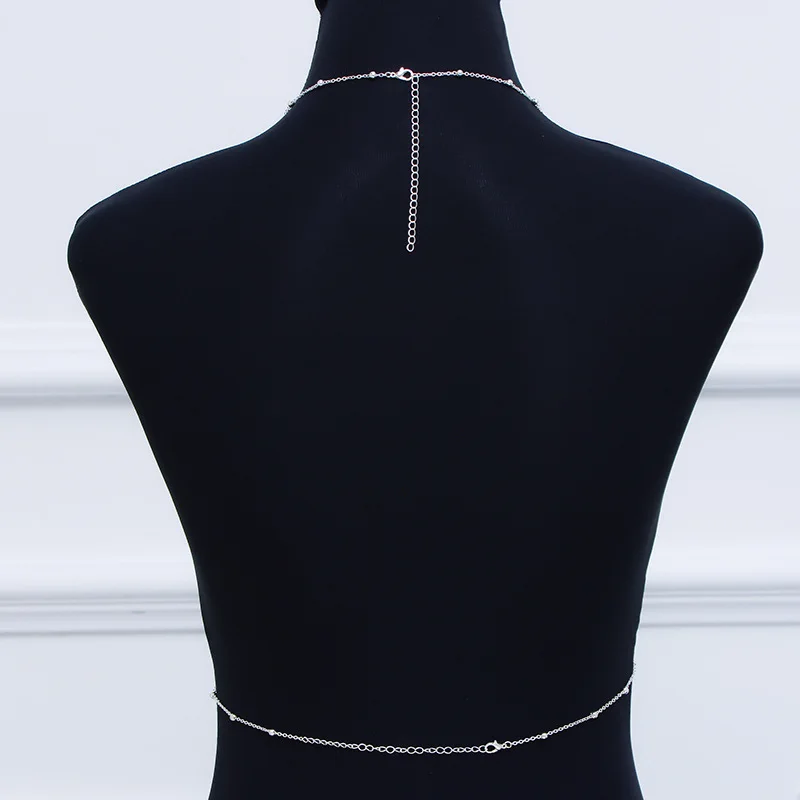 Металлическая Женская цепочка для тела сексуальный стиль ажурное бикини женское