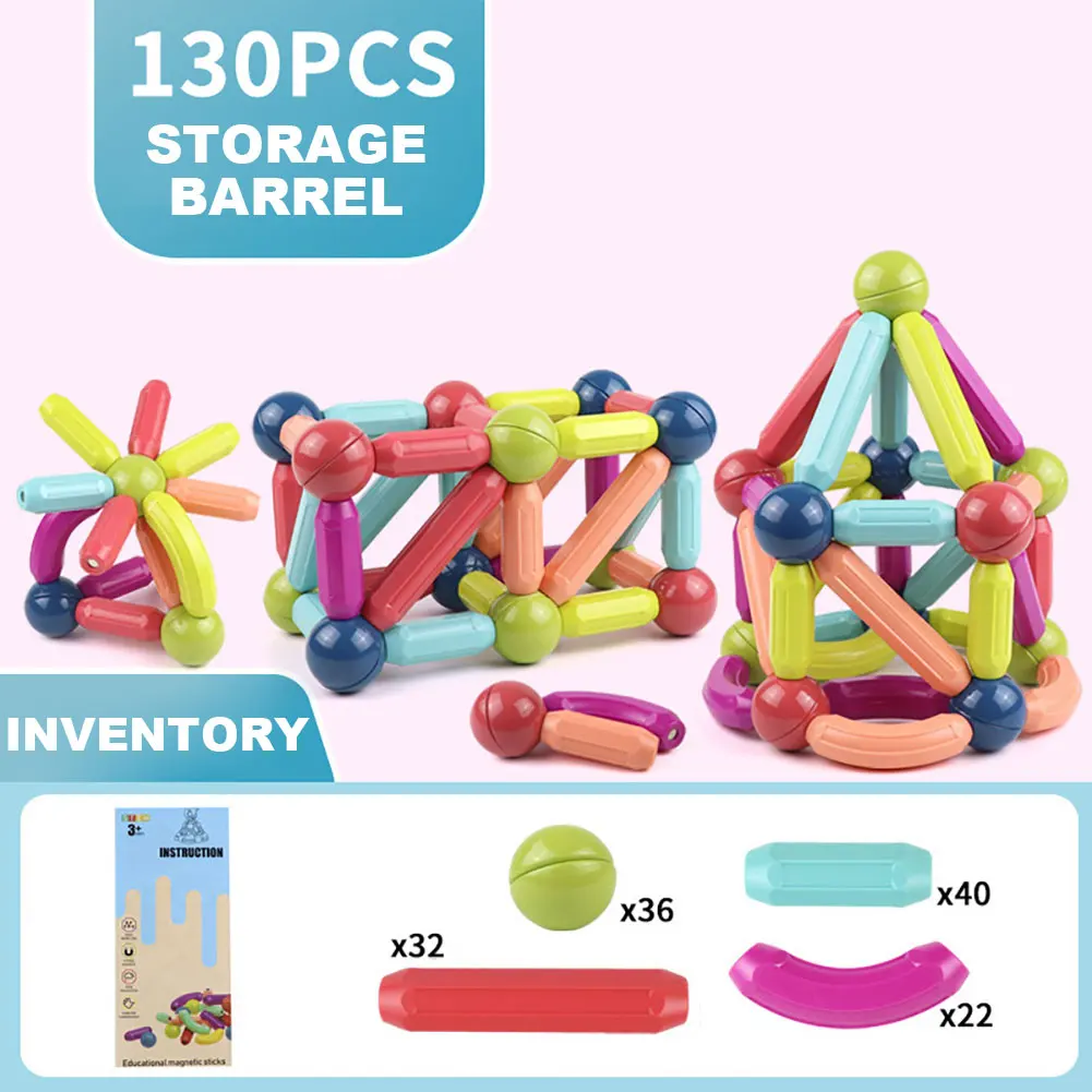 

3D магнитная полоса, игрушки, большие частицы Монтессори, многослойные магнитные игрушки, гладкая Магнитная фотоигрушка для детей, образова...