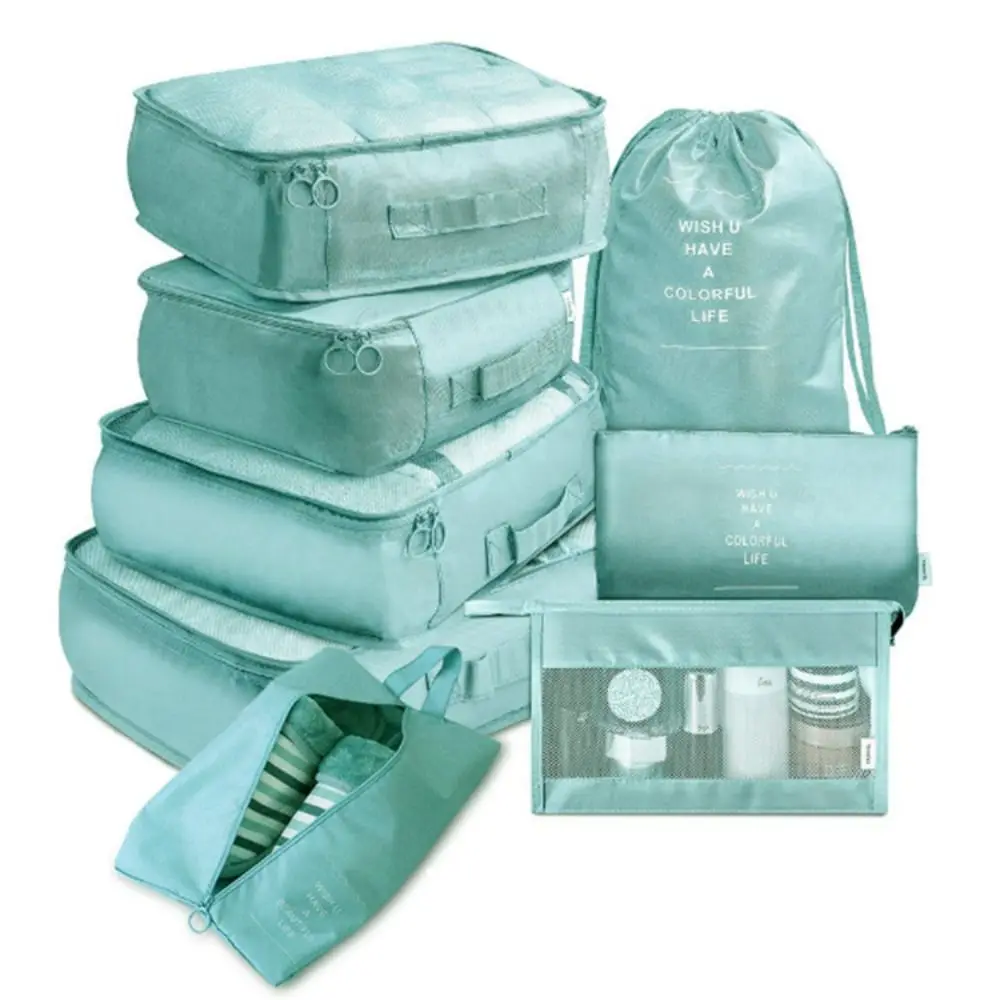 

8Pcs Portable Shoes Case Suitcase Toiletry Clothes Organizer Luggage Pouch Travel Storage Bag Underwear