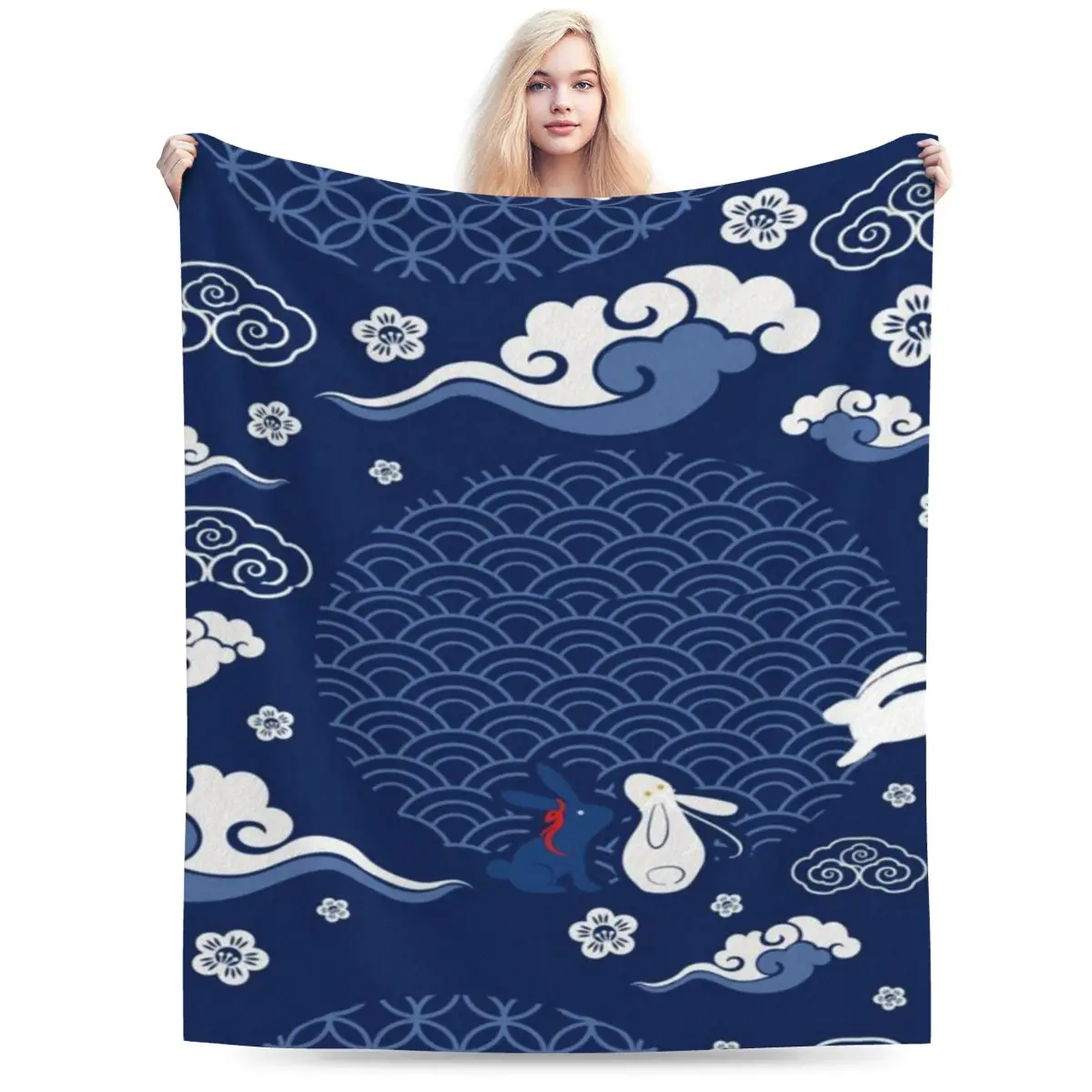 Фестивальная маска WangXian Qixi без шт. ультрамягкое одеяло из микрофлиса