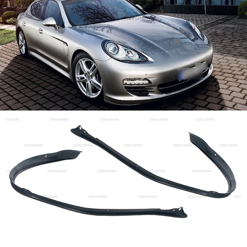 

Car Headlight Rubber Sealing Strip For Porsche Panamera 2010 2011 2012 2013 Trim Headlamp Decorative Strip cover