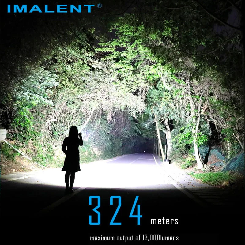 Перезаряжаемый карманный мини-фонарик IMALENT MS03 с аккумулятором 13000 мАч