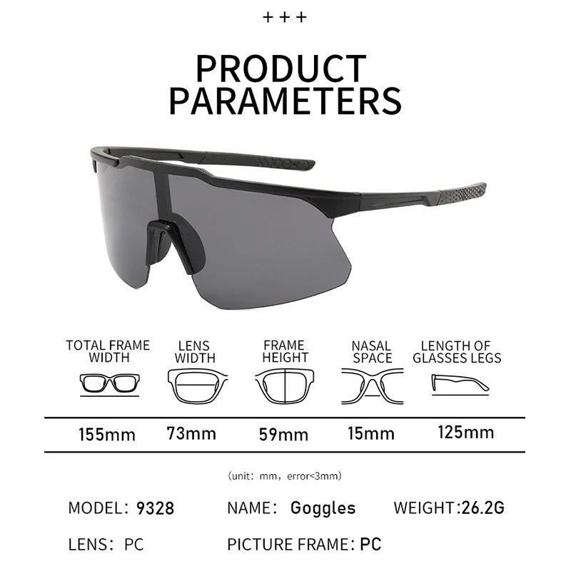 Велосипедные очки для мужчин и женщин модные спортивные солнцезащитные в