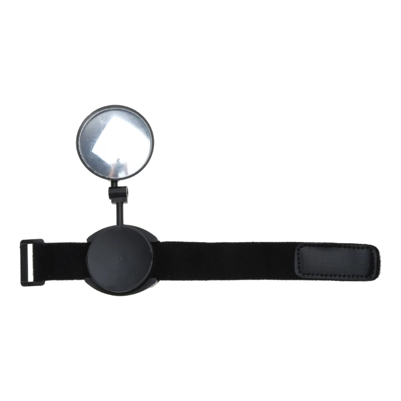 

Bike Rearview Mirror, Adjustable Mirror Bike Wristband Rear View Mirror Arm Wear, Bicycles Rearview Mirror