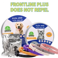 3862cm dog collar flea tick prevention pet cat dogs collars rubber adjustable collar for puppy kitten 8 months dog accessories
