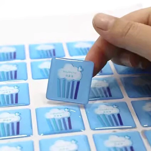 

Пользовательские выпуклые наклейки