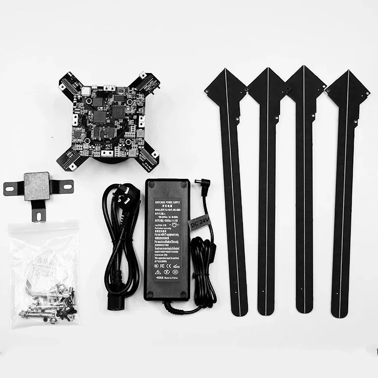 Новый голографический дисплей с 4 лопастями 1920*1080 вращающийся 3D проектор