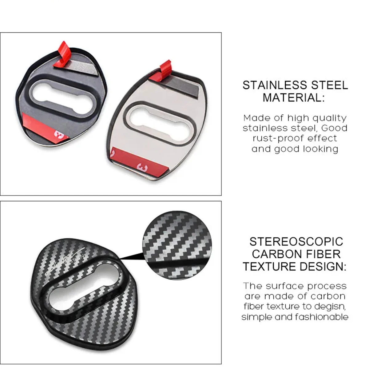 4 шт. автомобильные аксессуары для Toyota Highlander Yaris Camry RAV4 Prius Corolla