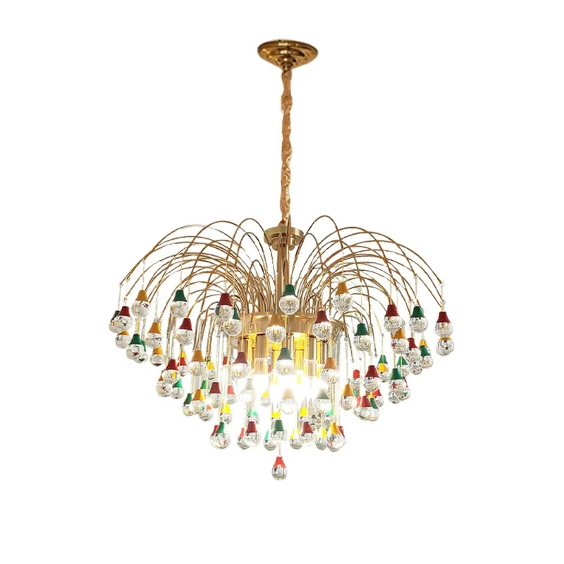 2024 г. специальная Потолочная люстра с искусственным кристаллом Angel's Tear K9