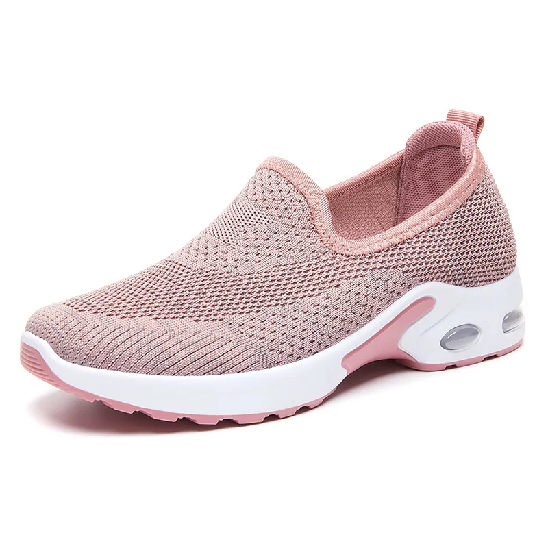 HKAZ-S2023New Women's Casual Air Cushioned Shoes Large Size Fashion Trend Soft Sole Lightweight Breathable Sports Shoes Discount