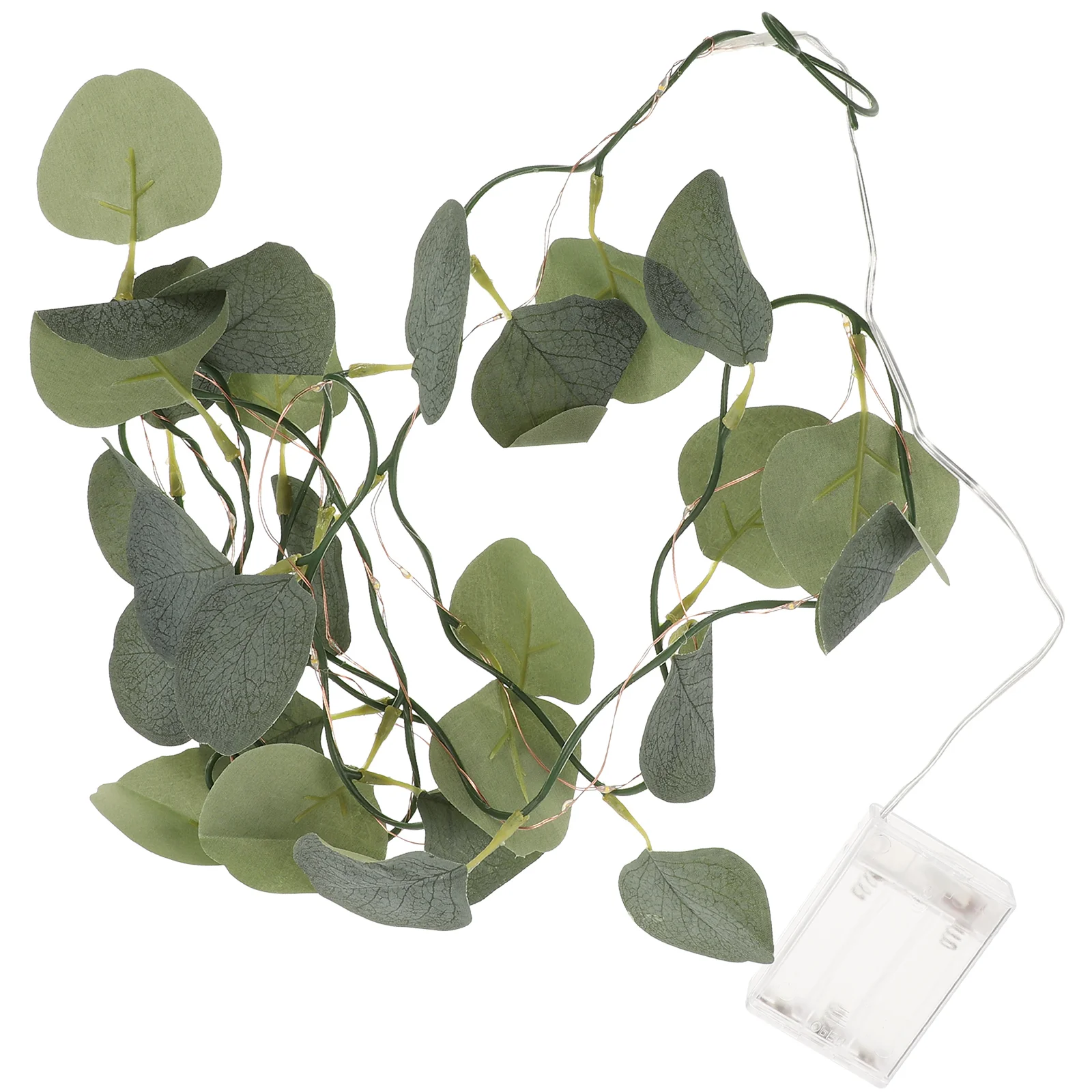 

Eucalyptus Leaf Lamp LED Light String Room Light Decoration Leaf Lamp Leaves String Light Ornament Pvc Leaf Lights