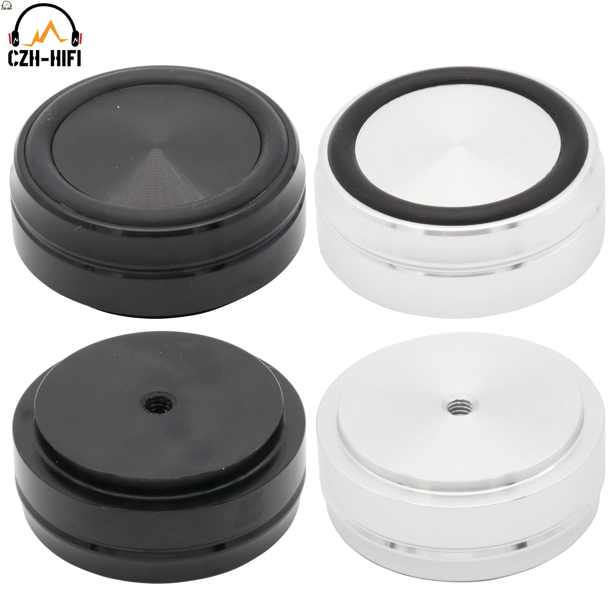 Изоляционная подставка для усилителя динамика 39x17 мм, твердые Алюминиевые ножки с ЧПУ, прокладка для CD проигрывателя, сабвуфера, гитарного усилителя, Cobinet, ножка
