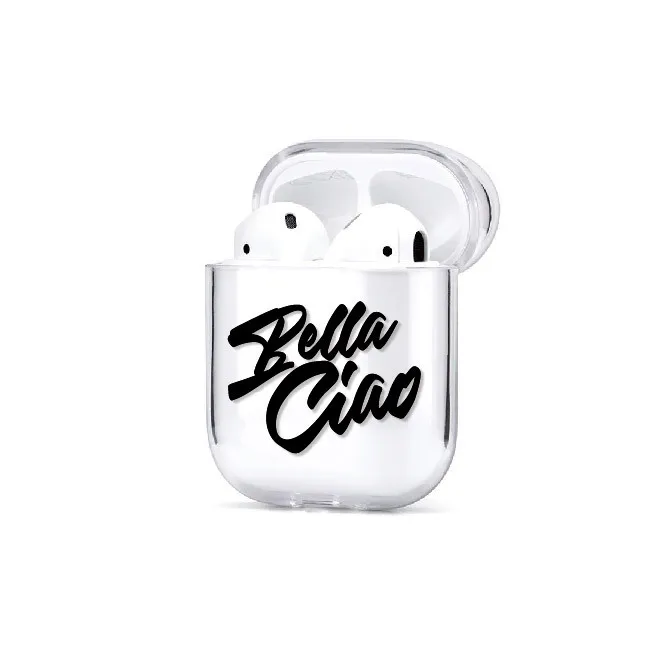 Чехол для наушников Aipods 1 2 мягкий прозрачный чехол Blutooth Airpods 3 |