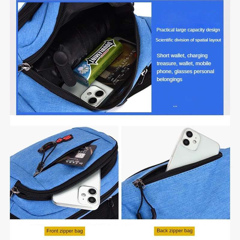 Custom Fashion Red Outdoor Chest Shoulder Belt Bag Sports Backpack Grid Fanny Pack Crossbody Bum Pouch Waist Bag For Women